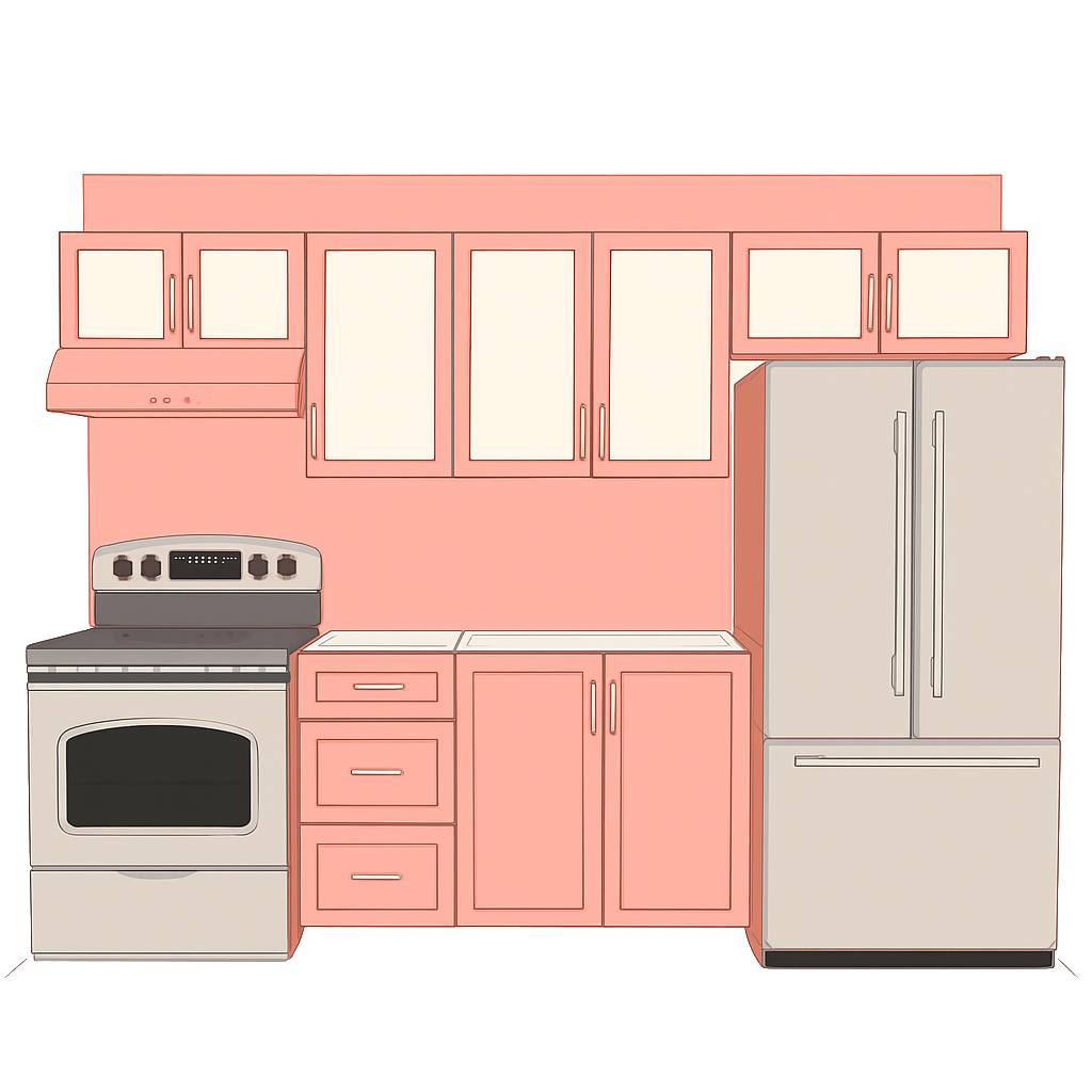 10FT Straight Kitchen